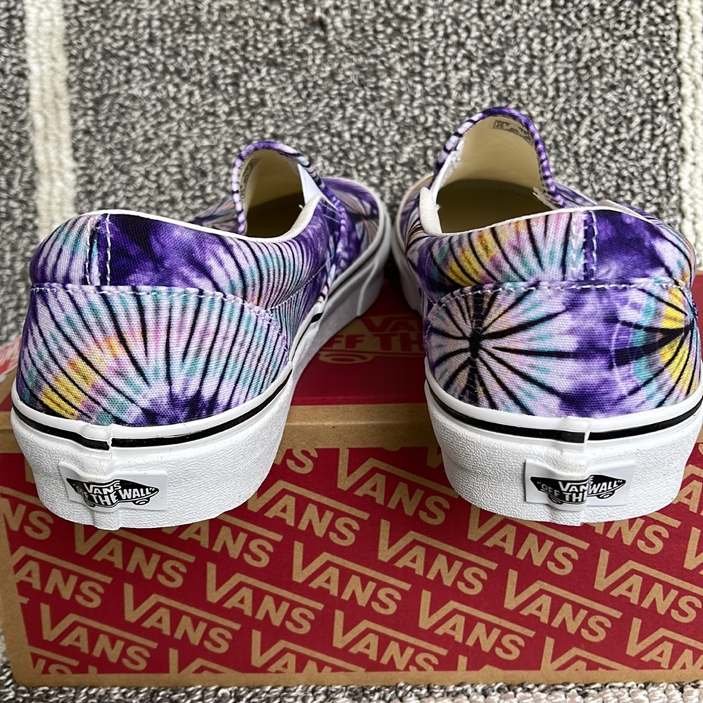 Vans Classic Slip-On New Age Purple Tie Dye MENS - Picture 14 of 16